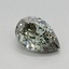 0.82 Ct. Fancy Green Pear Lab Grown Diamond