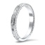 The Delisa Ring, smalltop view on a hand