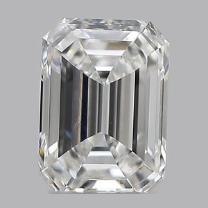 Emerald diamond — real photo