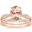 14KR Morganite Petite Luxe Twisted Vine Bridal Set (1/2 ct. tw.), smalltop view