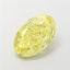 2.80 Ct. Fancy Intense Yellow Oval Lab Grown Diamond