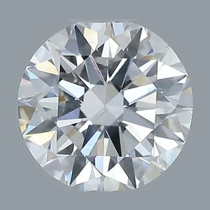 Round diamond — real photo