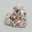 9.26 Ct. Fancy Intense Pink Heart Lab Grown Diamond