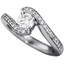 Pave Bypass Ring, smallside view