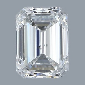 Emerald diamond — real photo