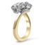 The Hua Ring, smalltop view on a hand