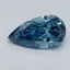 1.00 Ct. Fancy Vivid Blue Pear Lab Grown Diamond