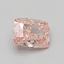 1.56 Ct. Fancy Vivid Pink Cushion Lab Grown Diamond