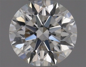 Round diamond — real photo