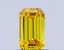 1.03 Ct. Fancy Vivid Yellow Emerald Lab Grown Diamond