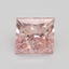 1.82 Ct. Fancy Intense Pink Princess Lab Grown Diamond