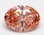2.59 Ct. Fancy Vivid Pink Oval Lab Grown Diamond