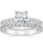 Platinum Olympia Diamond Ring with Sienna Eternity Diamond Ring (7/8 ct. tw.)