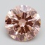3.50 Ct. Fancy Intense Pink Round Lab Grown Diamond