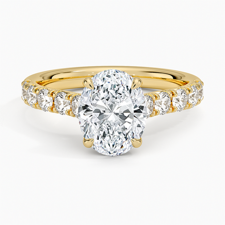18K Yellow Gold Anthology Half-Coverage Diamond Ring (1/2 ct. tw.)