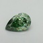 2.03 Ct. Fancy Vivid Green Pear Lab Grown Diamond