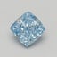 4.10 Ct. Fancy Vivid Blue Cushion Lab Grown Diamond