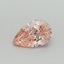0.34 Ct. Fancy Intense Pink Pear Lab Grown Diamond