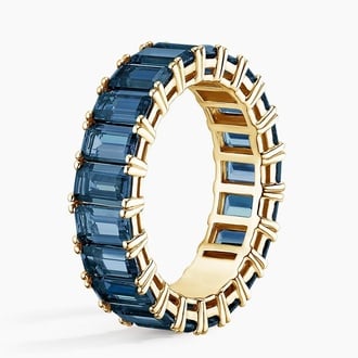 Eternity London Blue Topaz Cocktail Ring