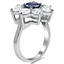 Retro-Style Sapphire and Diamond Ring, smallview