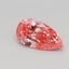 0.32 Ct. Fancy Vivid Pink Pear Lab Grown Diamond