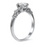 The Mayuri Ring, smalltop view on a hand