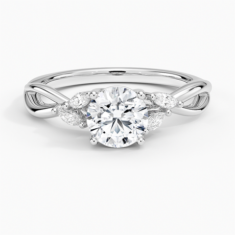 Vine Diamond Engagement Ring - Willow