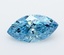 3.04 Ct. Fancy Vivid  Blue Marquise Lab Grown Diamond