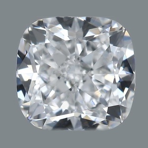 Cushion diamond — real photo