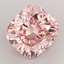 3.32 Ct. Fancy Vivid Pink Cushion Lab Grown Diamond