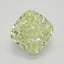 1.01 Ct. Fancy Yellow Cushion Diamond
