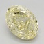2.58 Ct. Fancy Intense Yellow Oval Lab Grown Diamond