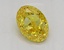 1.3 Ct. Fancy Vivid Yellow Oval Lab Grown Diamond