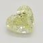 1.00 Ct. Fancy Yellow Heart Diamond