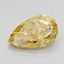 1.01 Ct. Fancy Intense Yellow Pear Lab Grown Diamond