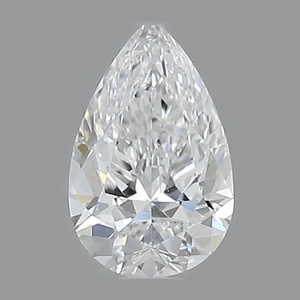 Pear diamond — real photo