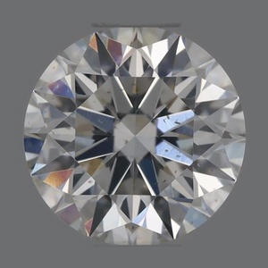 Round diamond — real photo