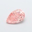 1.43 Ct. Fancy Vivid Pink Pear Lab Grown Diamond