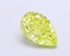 1.30 Ct. Fancy Vivid  Yellow Pear Lab Grown Diamond