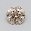 0.46 Ct. Light  Brown Round Lab Grown Diamond