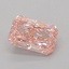 0.87 Ct. Fancy Vivid Pink Radiant Lab Grown Diamond