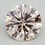 11.03 Ct. Fancy Intense Pink Round Lab Grown Diamond