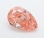 2.07 Ct. Fancy Vivid  Pink Pear Lab Grown Diamond