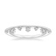 Platinum Leilani Diamond Ring, smalltop view