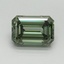 1.56 Ct. Fancy Vivid Green Emerald Lab Grown Diamond