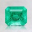 6.9x6.1mm Colombian Emerald