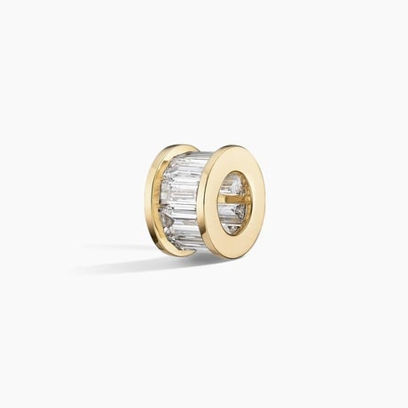 Baguette Lab Diamond Rondelle Charm (1 1/2 ct. tw.)