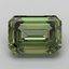 4.53 Ct. Fancy Vivid  Green Emerald Lab Grown Diamond