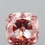 3.00 Ct. Fancy Intense  Pink Cushion Lab Grown Diamond