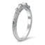 The Alla Ring, smalltop view on a hand